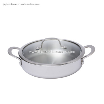 Wholesale Stainless Steel Frying Pan for Kitchen